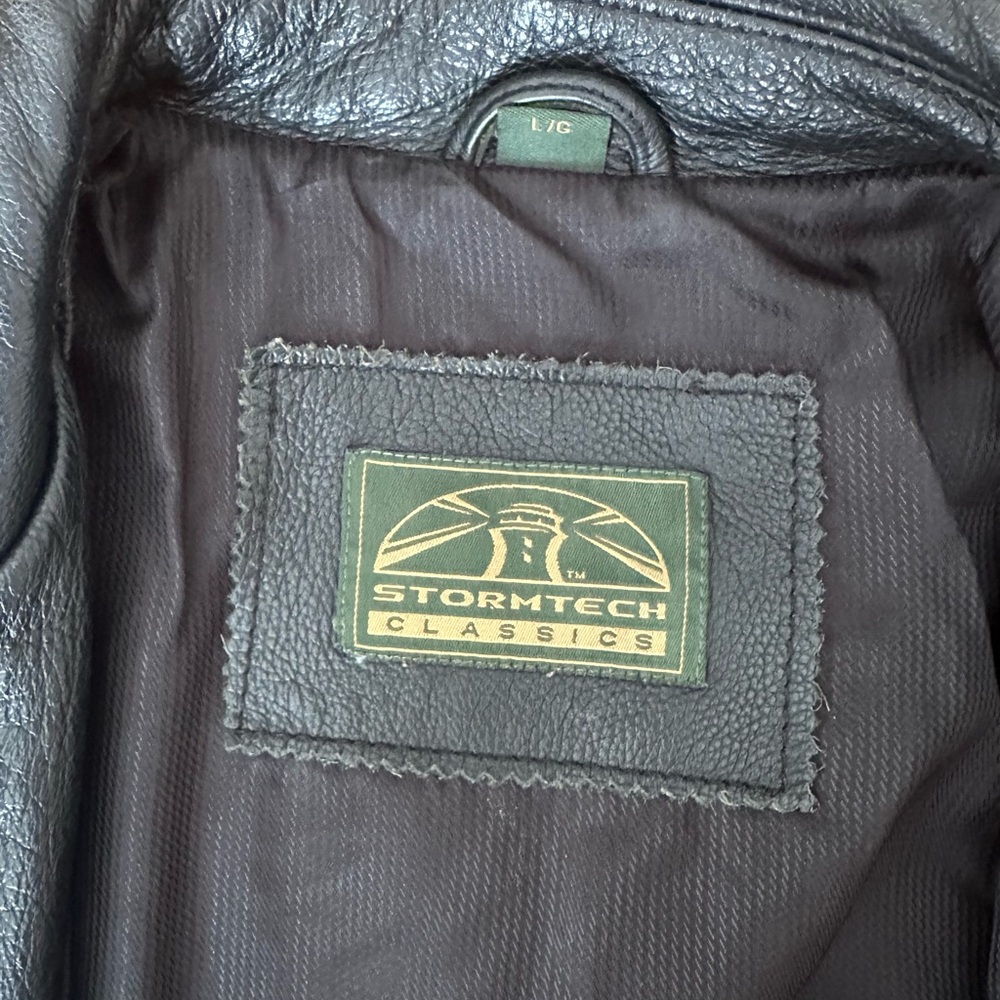 Black Leather Jacket - Picture 2 of 4